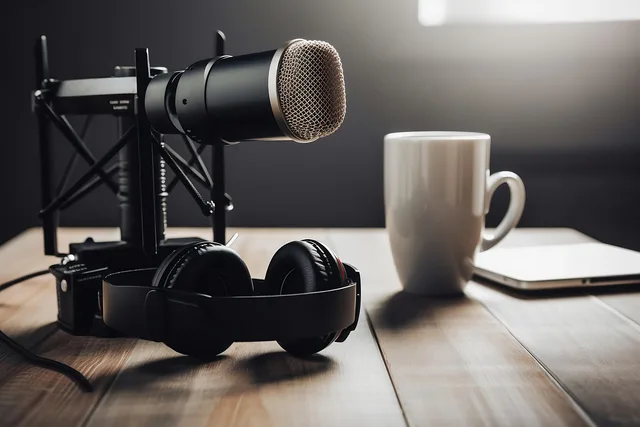 microphone, studio, audio, sound, radio, voice, music, headphones, equipment, recording, technology, voice, voice, voice, voice, voice. Mikrofone in der tatsächlichen Aufnahmeumgebung testen
